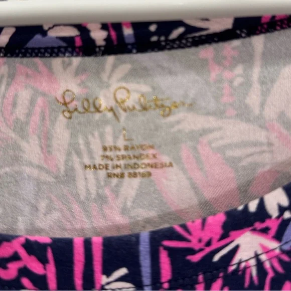 Lilly Pulitzer long sleeved dress. Size Large - Picture 2 of 5